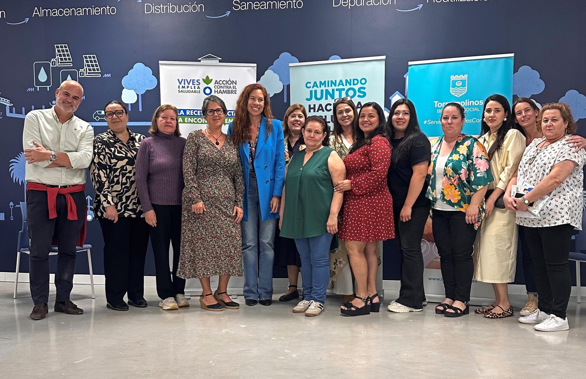 Participantes en Vives Emplea Saludable Mujeres Torremolinos-Malaga-España-Accion Social-Empleabilidad-Inserción Sociolaboral